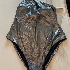 Victoria's Secret Metallic One-Piece Swimsuit